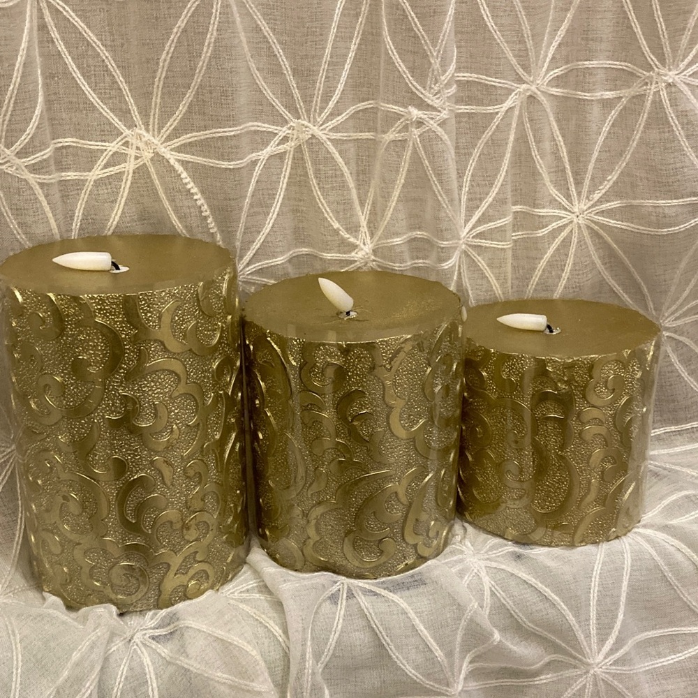 Set of 3 Battery Operated Candles